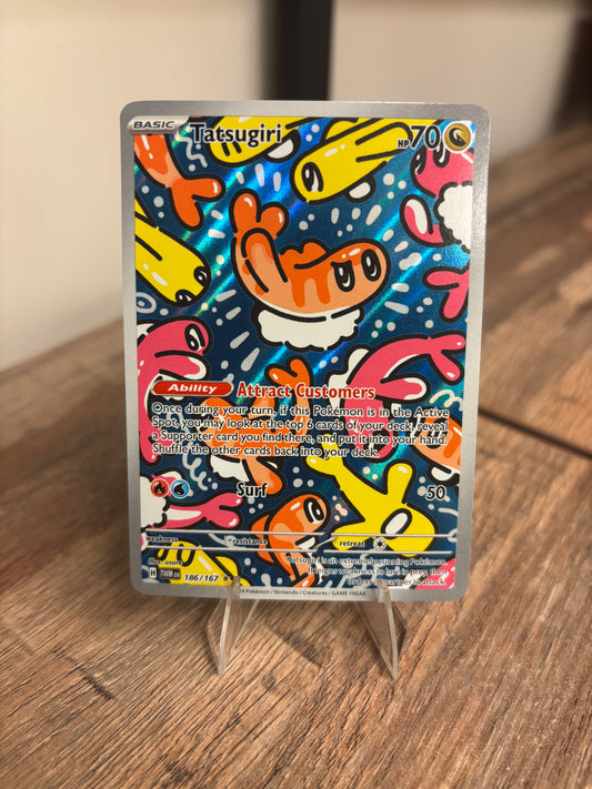 Tatsugiri Twilight Masquerade Illustration Rare 186/167