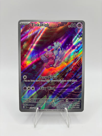 Tinkatink Paldea Evolved Illustration Rare 216/193