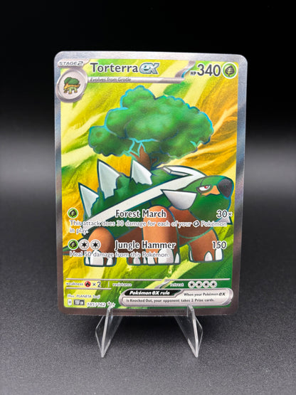 Torterra ex Temporal Forces Ultra Rare 185/162