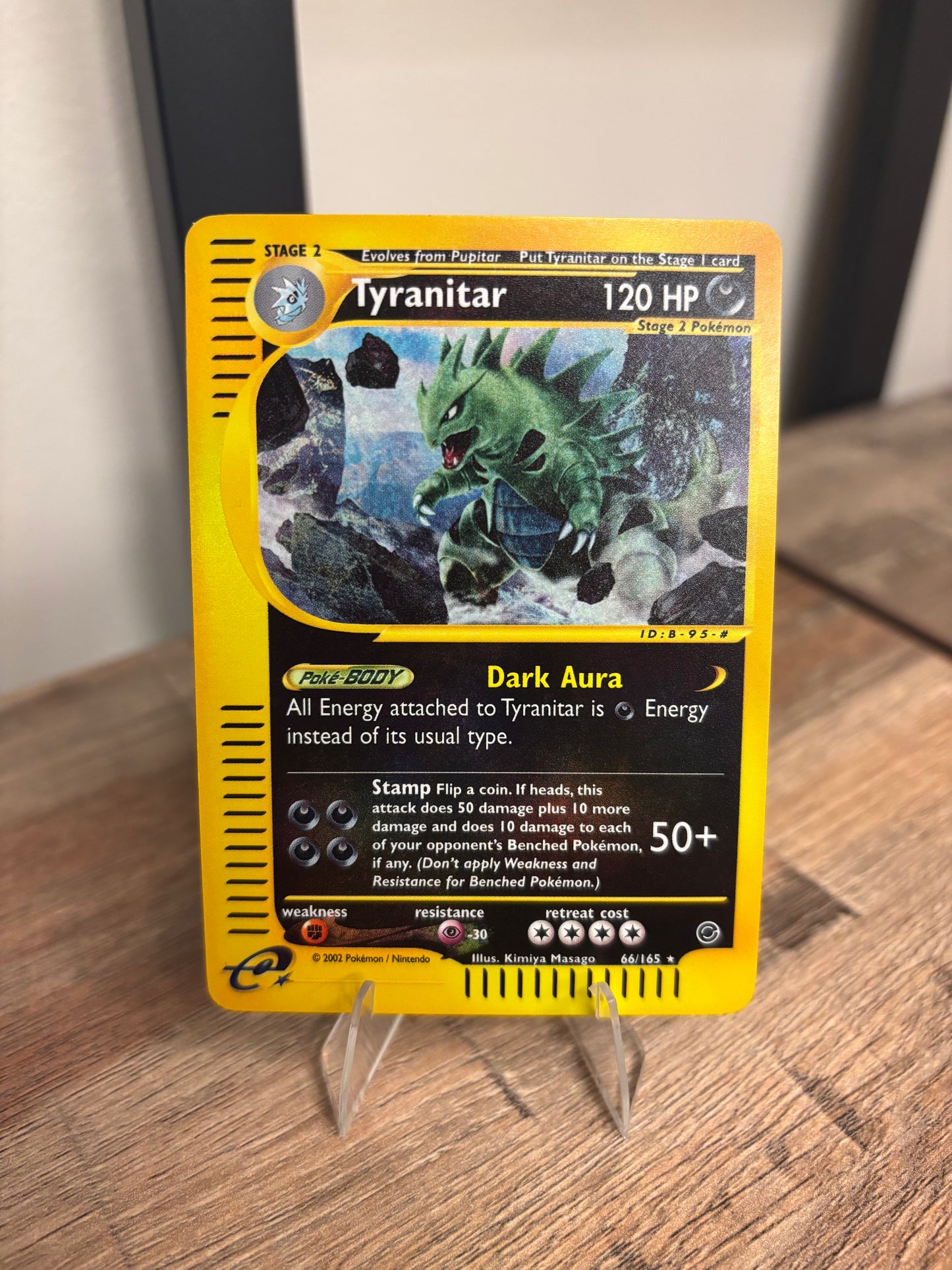 Tyranitar Expedition Rare 66 Reverse Holo