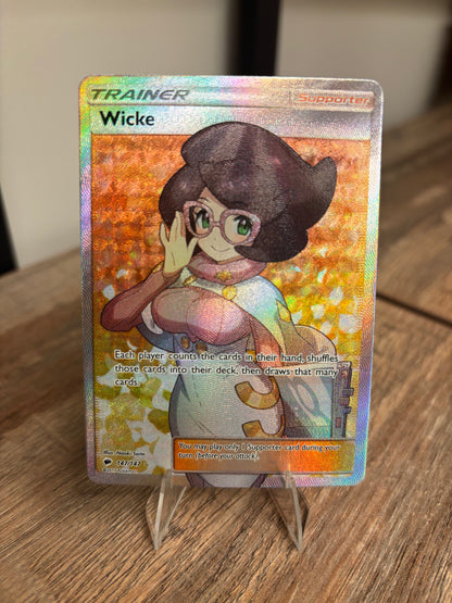 Wicke (Full Art) Burning Shadows Ultra Rare 147/147