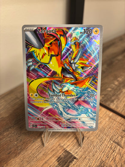 Zeraora Stellar Crown Illustration Rare 151/142